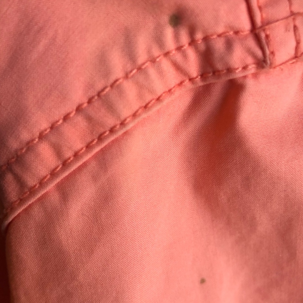 🔥 3 FOR $25 SALE 🔥 GAP Coral | Peach Trench Coat XL - Picture 9 of 9